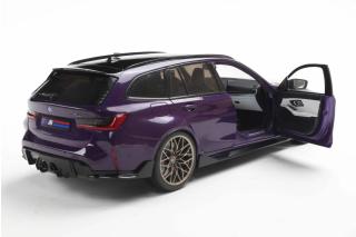 Verpackung defekt! BMW M3 (G81) TOURING lila S1813701 Solido 1:18 Metallmodell