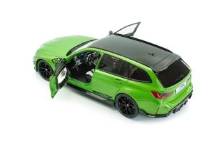 BMW M3 (G81) TOURING 2024 with Performance Parts grün S1813703 Solido 1:18 Metallmodell