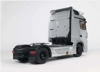 MERCEDES-BENZ ACTROS L SILVER & BLACK 2021 S2400206 Solido 1:18 Metallmodell