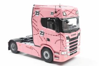Scania 580S Highline pink pig S2400306  Solido 1:18 Metallmodell