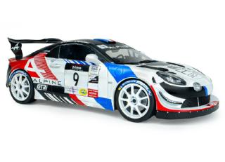 Alpine A110 GT#9 N.HERNANDEZ / M.MAURIN RALLYE DE LA VIENNE 2025 S1801633  Solido 1:18 Metallmodell
