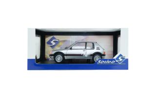 Peugeot 205 GTI 1.6 Mk1 silbergrau 1989 S1801718 Solido 1:18 Metallmodell