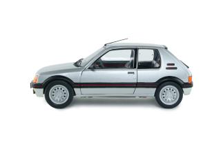 Peugeot 205 GTI 1.6 Mk1 silbergrau 1989 S1801718 Solido 1:18 Metallmodell