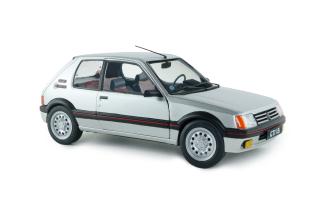 Peugeot 205 GTI 1.6 Mk1 silbergrau 1989 S1801718 Solido 1:18 Metallmodell