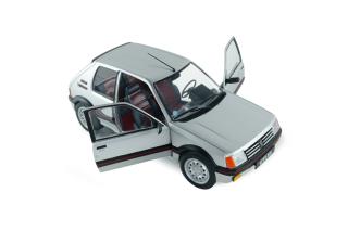 Peugeot 205 GTI 1.6 Mk1 silbergrau 1989 S1801718 Solido 1:18 Metallmodell
