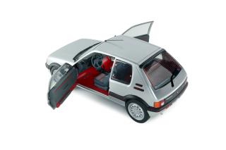 Peugeot 205 GTI 1.6 Mk1 silbergrau 1989 S1801718 Solido 1:18 Metallmodell