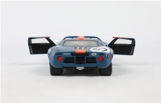 FORD GT40 MK.1 DARK BLUE & ORANGE 1968 S1803013 Solido 1:18 Metallmodell