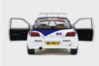 PEUGEOT 306 MAXI WHITE F.DELECOUR / R.ROCHE #5 RALLYLEGEND 2024 Solido 1:18 Metallmodell