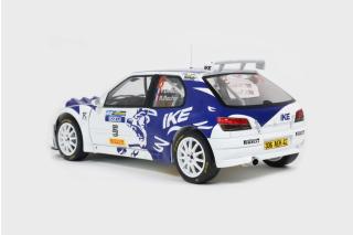 PEUGEOT 306 MAXI WHITE F.DELECOUR / R.ROCHE #5 RALLYLEGEND 2024 Solido 1:18 Metallmodell