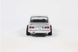 NISSAN SKYLINE 2000 GT-R (KPGC10) HAKOSUKA SOLIDO WORKS SILVER 1970 S1812804 Solido 1:18 Metallmodell