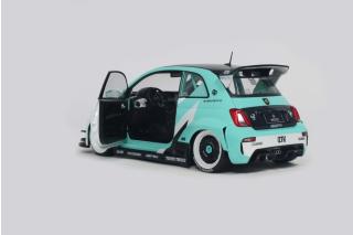 FIAT 595 ABARTH LIBERTY WALK BODY KIT 2025 S1815403 Solido 1:18 Metallmodell