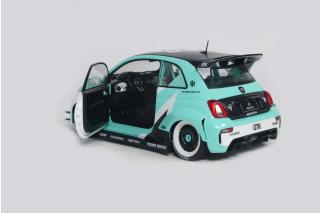FIAT 595 ABARTH LIBERTY WALK BODY KIT 2025 S1815403 Solido 1:18 Metallmodell