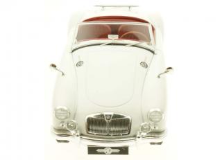 MGA 1961 MKII A1600 white open convertible Triple9 Collection 1:18