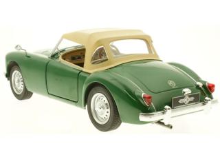 MGA 1959 MKI Twin Cam closed soft top green Triple9 Collection 1:18