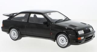 Ford Sierra RS Cosworth, schwarz, 1988 IXO 1:18 Metallmodell (Türen/Hauben nicht zu öffnen!)