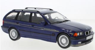 BMW Alpina B3 3.2 Touring, metallic-blau, 1995 Basis: E36 MCG 1:18 Metallmodell, Türen und Hauben nicht zu öffnen