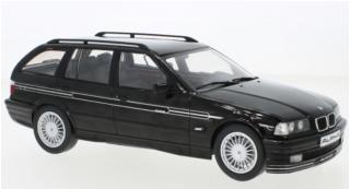 BMW Alpina B3 3.2 Touring, metallic-schwarz, 1995 Basis: E36 MCG 1:18 Metallmodell, Türen und Hauben nicht zu öffnen