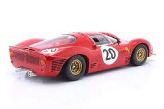 Ferrari 330 P3 Coupé #20 24h LeMans 1966 Scarfiotti, Parkes WERK83 1:18