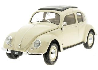 Volkswagen Classic Beetle 1950  beige    Welly 1:18