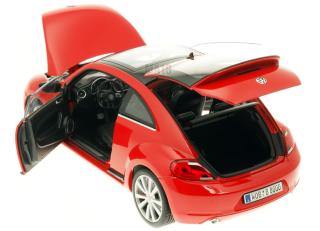 Volkswagen New Beetle 2012 rot  Welly 1:18