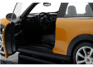 New Mini Cooper Hatch Orange  Welly 1:18