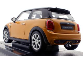 New Mini Cooper Hatch Orange  Welly 1:18