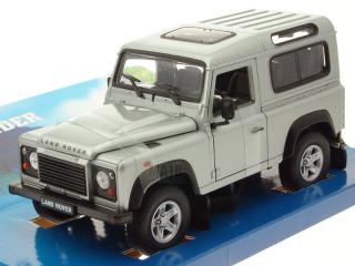 Land Rover Defender silber Welly 1:24