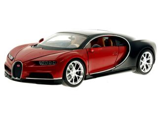 Bugatti Chiron rot/schwarz 1:24 Welly
