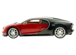Bugatti Chiron rot/schwarz 1:24 Welly