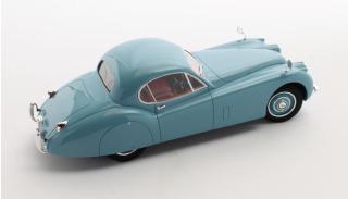 Jaguar XK120 FHC pastel blue 1951-1954 Cult Scale Models 1:18 Resinemodell (Türen, Motorhaube... nicht zu öffnen!)