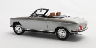 Peugeot 304 Cabrio metallic silver 1973 Cult Scale Models 1:18 Resinemodell (Türen, Motorhaube... nicht zu öffnen!)