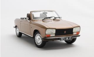 Peugeot 304 Cabrio metallic gold 1973 Cult Scale Models 1:18 Resinemodell (Türen, Motorhaube... nicht zu öffnen!)