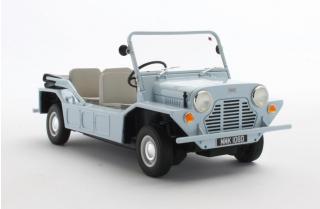 Mini Moke blue 1965 Limited edition 156 pcs Cult Scale Models 1:18 Resinemodell (Türen, Motorhaube... nicht zu öffnen!)