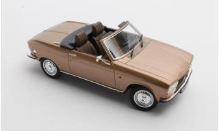 Peugeot 304 Cabrio metallic gold 1973 Cult Scale Models 1:18 Resinemodell (Türen, Motorhaube... nicht zu öffnen!)