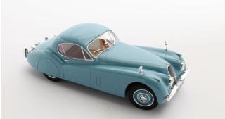 Jaguar XK120 FHC pastel blue 1951-1954 Cult Scale Models 1:18 Resinemodell (Türen, Motorhaube... nicht zu öffnen!)