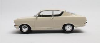 Opel Kadett B \"Kiemen-Coupe\" 1966 - white Cult Scale Models 1:18 Resinemodell (Türen, Motorhaube... nicht zu öffnen!)