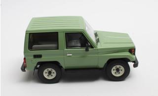 Toyota Landcruiser BJ70 green `84-`89 Cult Scale Models 1:18 Resinemodell (Türen, Motorhaube... nicht zu öffnen!)