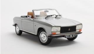 Peugeot 304 Cabrio metallic silver 1973 Cult Scale Models 1:18 Resinemodell (Türen, Motorhaube... nicht zu öffnen!)