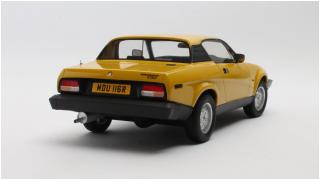 Triumph TR7 Coupe (1979-1982) - yellow Cult Scale Models 1:18 Resinemodell (Türen, Motorhaube... nicht zu öffnen!)