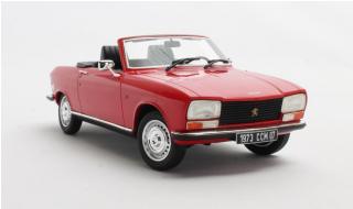 Peugeot 304 Cabrio red 1973 Cult Scale Models 1:18 Resinemodell (Türen, Motorhaube... nicht zu öffnen!)