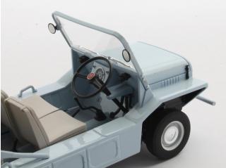Mini Moke blue 1965 Limited edition 156 pcs Cult Scale Models 1:18 Resinemodell (Türen, Motorhaube... nicht zu öffnen!)