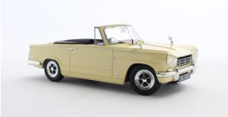 Triumph Vitesse DHC wedgewood prime rose yellow 62-68 Cult Scale Models 1:18 Resinemodell (Türen, Motorhaube... nicht zu öffnen!)