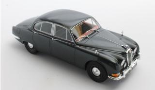 Jaguar S-Type grey metallic 1965 Cult Scale Models 1:18 Resinemodell (Türen, Motorhaube... nicht zu öffnen!)