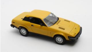 Triumph TR7 Coupe (1979-1982) - yellow Cult Scale Models 1:18 Resinemodell (Türen, Motorhaube... nicht zu öffnen!)