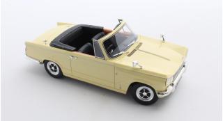 Triumph Vitesse DHC wedgewood prime rose yellow 62-68 Cult Scale Models 1:18 Resinemodell (Türen, Motorhaube... nicht zu öffnen!)