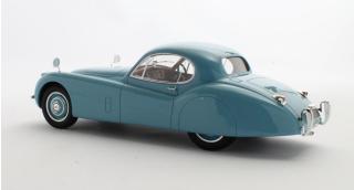 Jaguar XK120 FHC pastel blue 1951-1954 Cult Scale Models 1:18 Resinemodell (Türen, Motorhaube... nicht zu öffnen!)