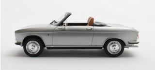 Peugeot 304 Cabrio metallic silver 1973 Cult Scale Models 1:18 Resinemodell (Türen, Motorhaube... nicht zu öffnen!)