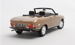 Peugeot 304 Cabrio metallic gold 1973 Cult Scale Models 1:18 Resinemodell (Türen, Motorhaube... nicht zu öffnen!)