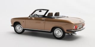 Peugeot 304 Cabrio metallic gold 1973 Cult Scale Models 1:18 Resinemodell (Türen, Motorhaube... nicht zu öffnen!)