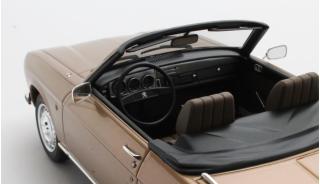 Peugeot 304 Cabrio metallic gold 1973 Cult Scale Models 1:18 Resinemodell (Türen, Motorhaube... nicht zu öffnen!)